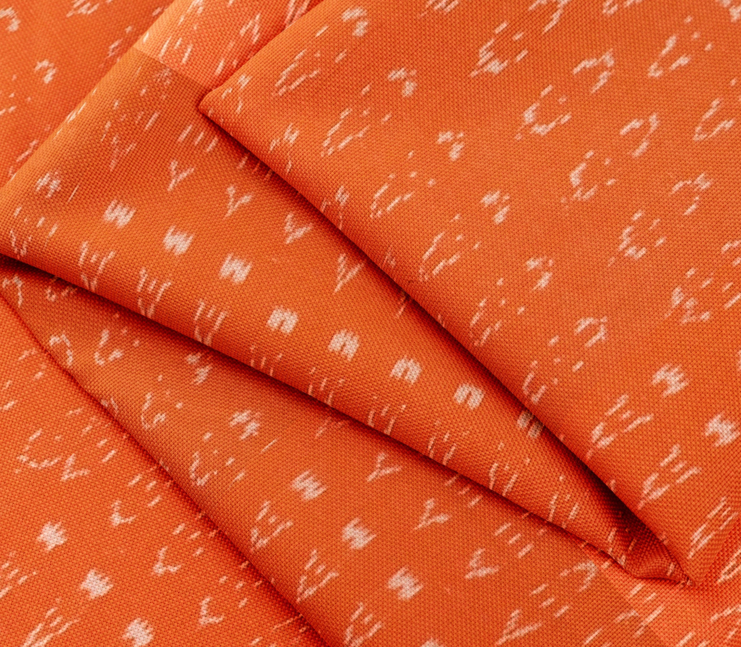 MyMahak Ikat Fresh Orange Shirt