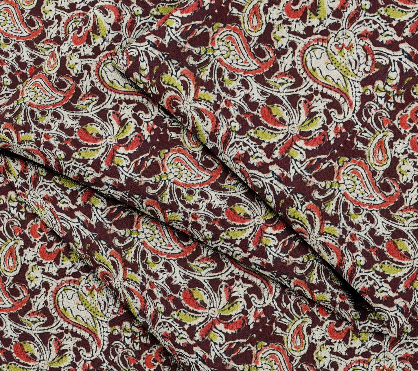 MyMahak Kalamkari Brown Shirt