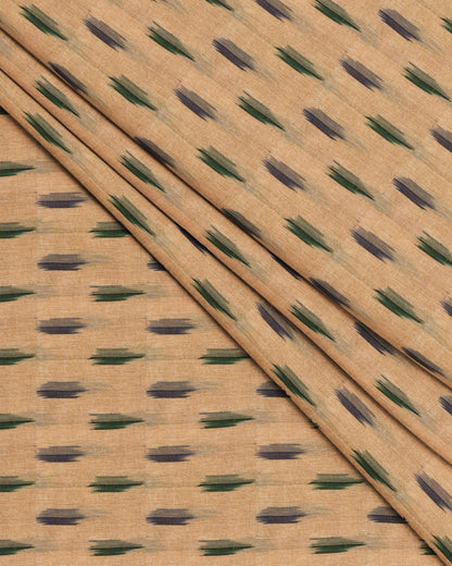 My Mahak Lemon Yellow Ikat Shirt